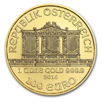 Gold Austrian Philharmonic 1 oz. Gem/BU