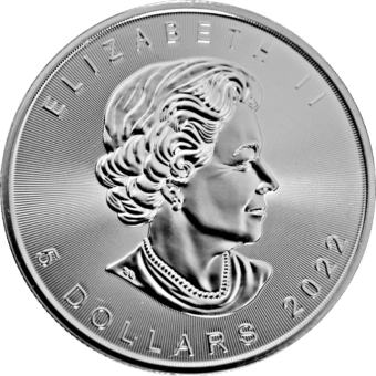 Silver CAndian Maple Leaf 1 Ounce