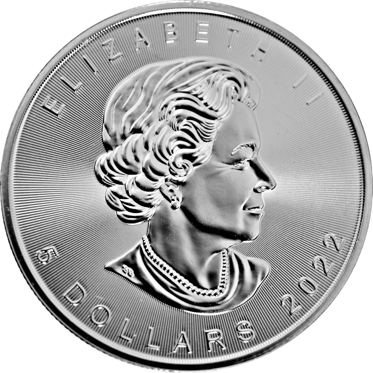 Silver CAndian Maple Leaf 1 Ounce