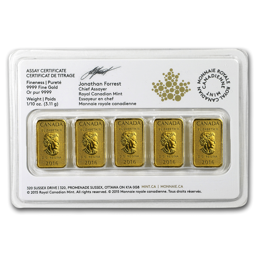 Gold Canadian Legal Tender Bar 1/2 oz. Pack Gem/BU - Image 4