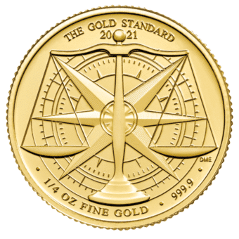 Gold British Royal Mint Gold Standard 1/4 oz. Gem/BU