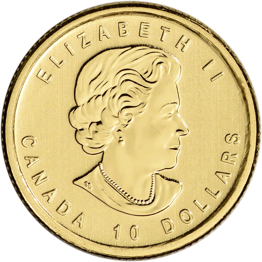 Gold Canadian War of 1812 1/4 oz. Gem/BU - Image 2