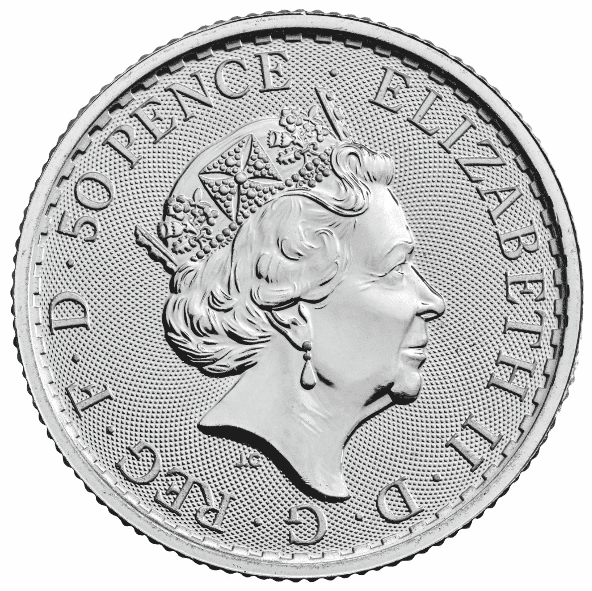 Silver Royal Mint Britannia 1/4 oz. 2021 Gem/BU - Image 2