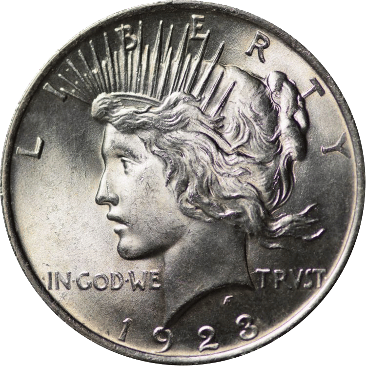 Silver United States Peace Dollar