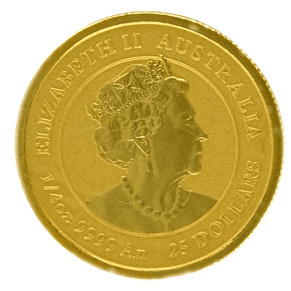 Gold Australian Osprey 1/4 oz. 2021 Gem/BU - Image 2