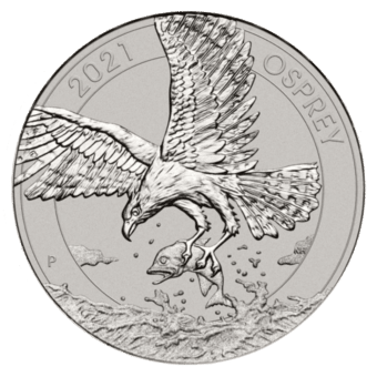 Silver Australian Osprey 1-1/2 oz. 2021 Gem/BU