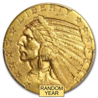 Gold $5 Indian Half Eagle