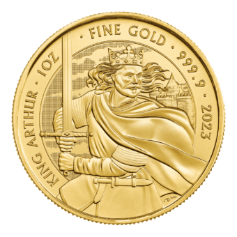 Gold Great Britain King Arthur 1 oz. 2023 Gem/BU