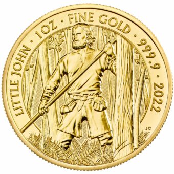 Gold Great Britain Little John 1 oz. 2022 Gem/BU