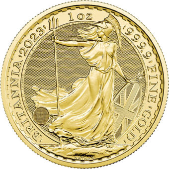 Gold Great Britain Britannia 1 oz. 2023 Gem/BU - King Charles III